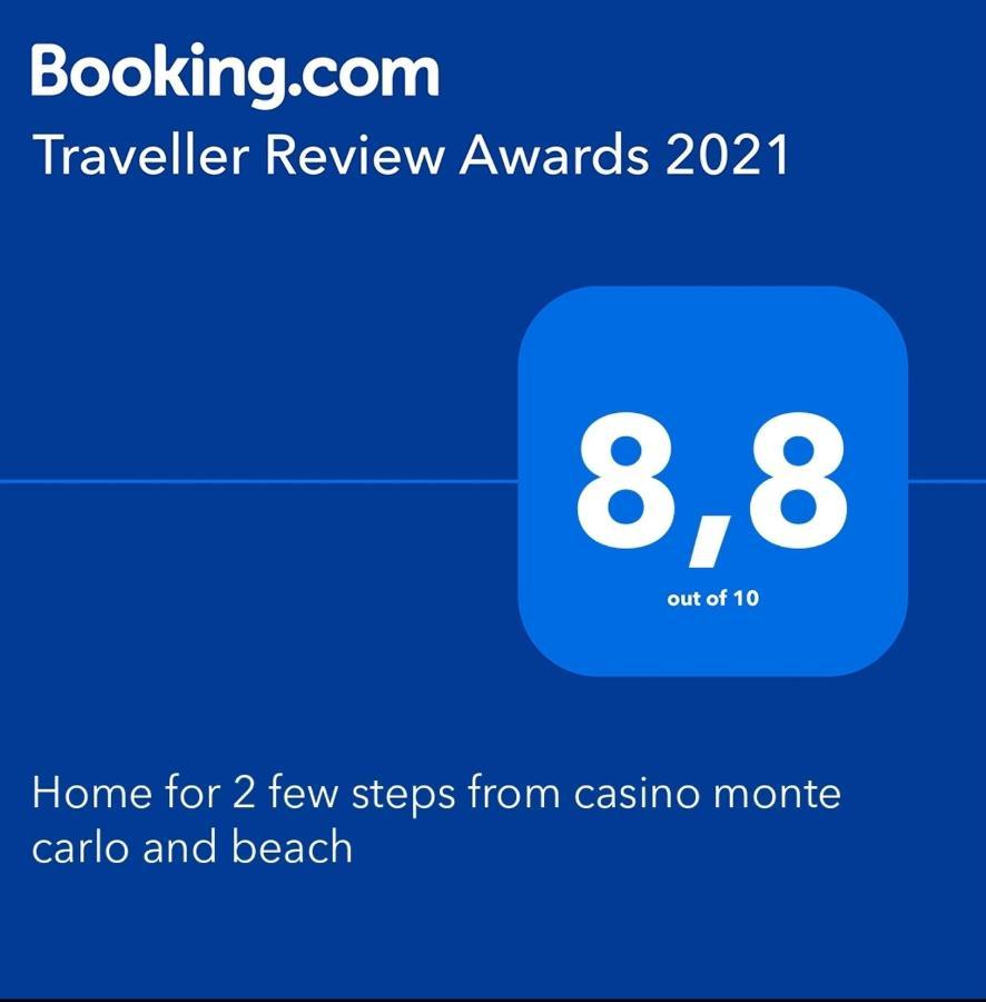 Home For 2 Few Steps From Casino Monte Carlo And Beach Beausoleil Extérieur photo